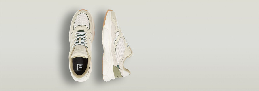 belle contrast sneakers