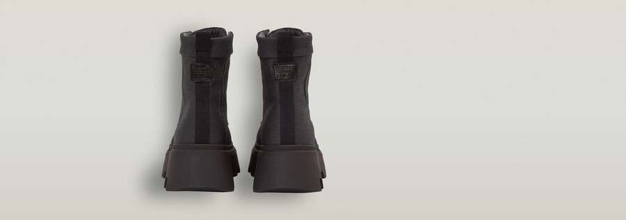 kate ii high canvas boots