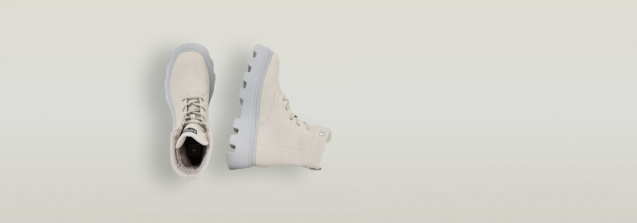 kate ii high canvas boots