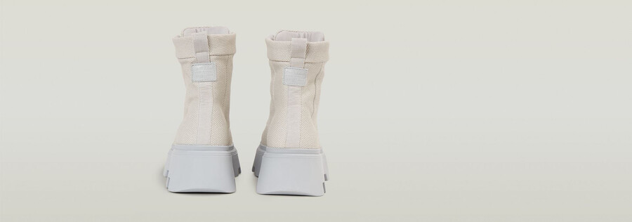 kate ii high canvas boots