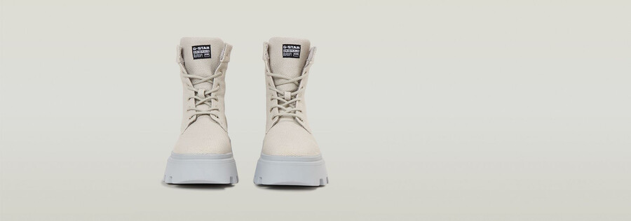 kate ii high canvas boots