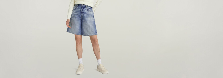 barrel loose shorts
