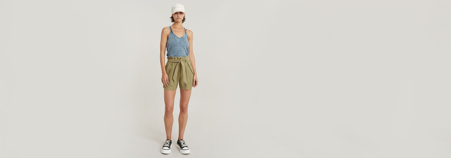 paperbag shorts