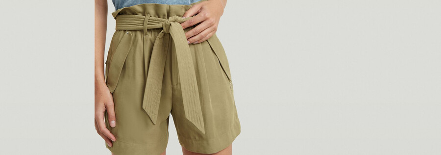 paperbag shorts