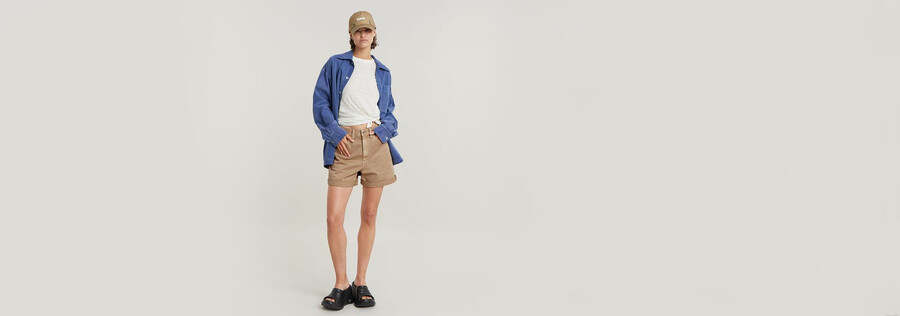 lockere 5-pocket-shorts