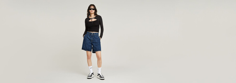 barrel utility shorts