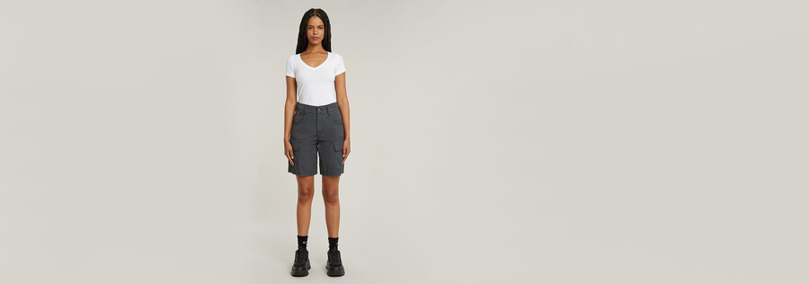 skater cargo bermuda