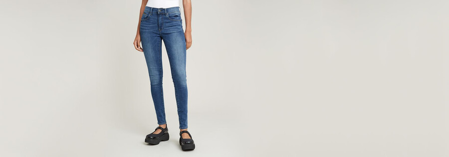 3301 mid skinny jeans