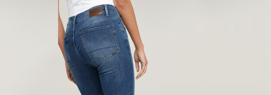 3301 mid skinny jeans