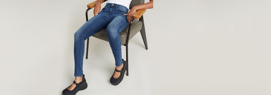 3301 mid skinny jeans
