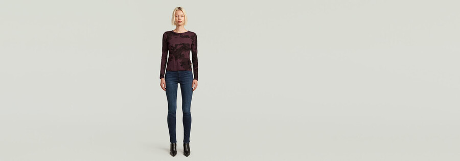 kafey ultra high skinny jeans