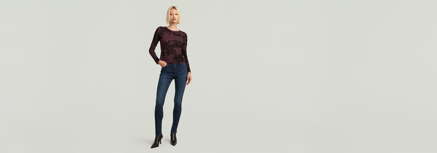 kafey ultra high skinny jeans