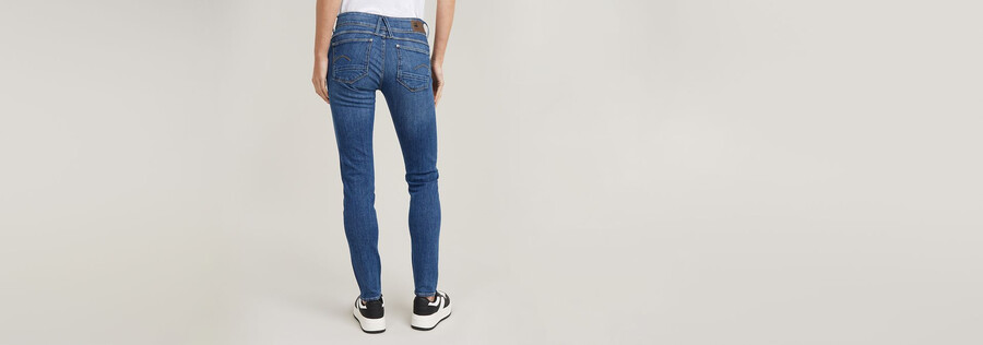 lynn mid skinny jeans