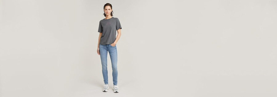 lynn mid skinny jeans