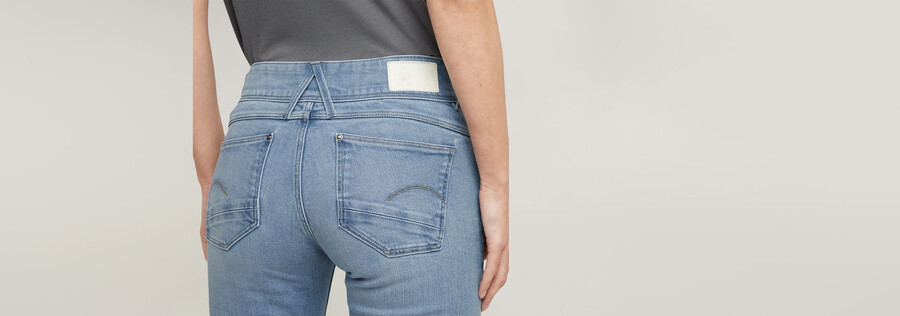 lynn mid skinny jeans