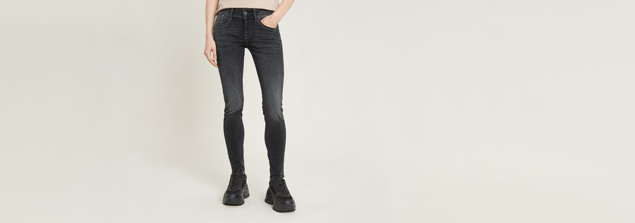 lynn mid skinny jeans