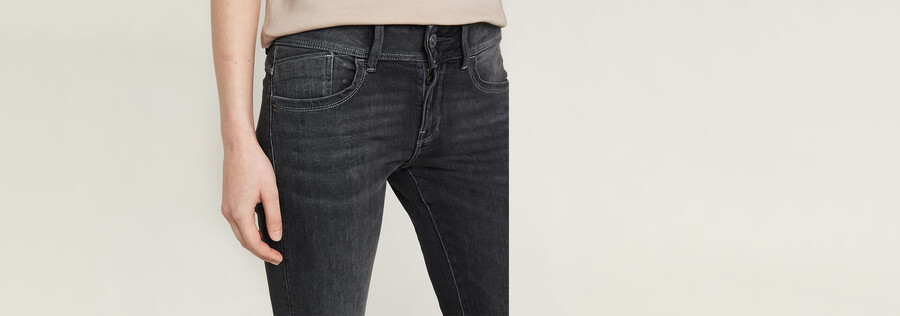 lynn mid skinny jeans