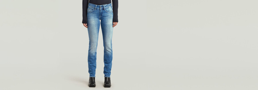 midge slim straight jeans