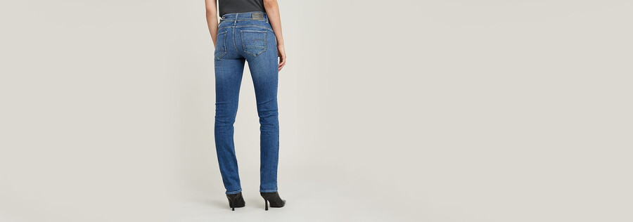midge slim straight jeans