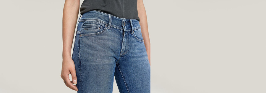 midge slim straight jeans