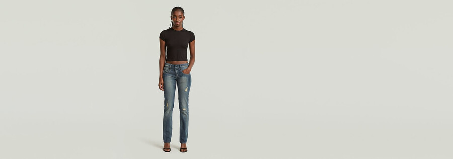 radar slim straight jeans