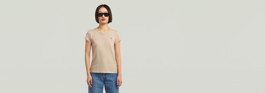 eyben slim v-neck top 2.0
