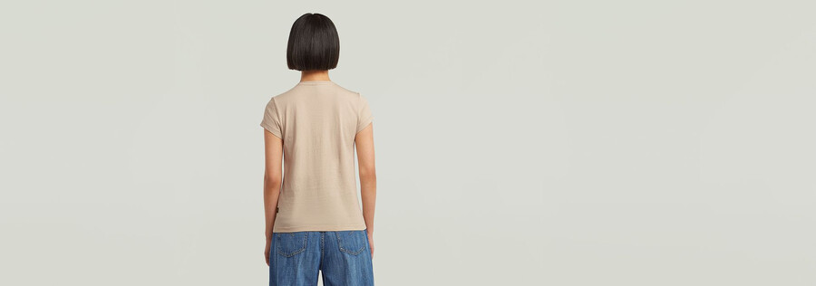 eyben slim v-neck top 2.0
