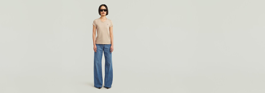 eyben slim v-neck top 2.0