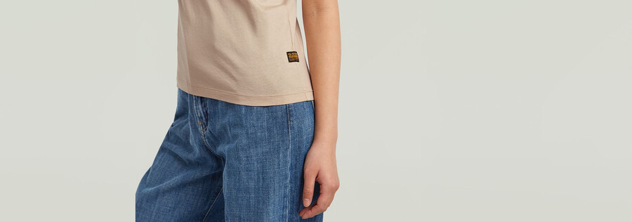 eyben slim v-neck top 2.0
