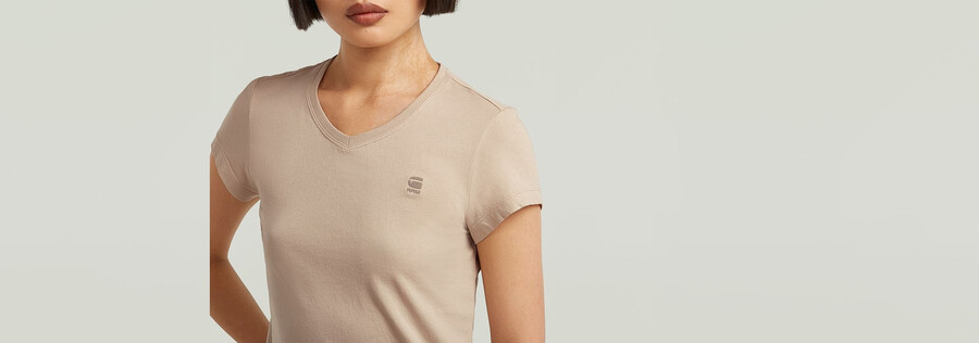 eyben slim v-neck top 2.0