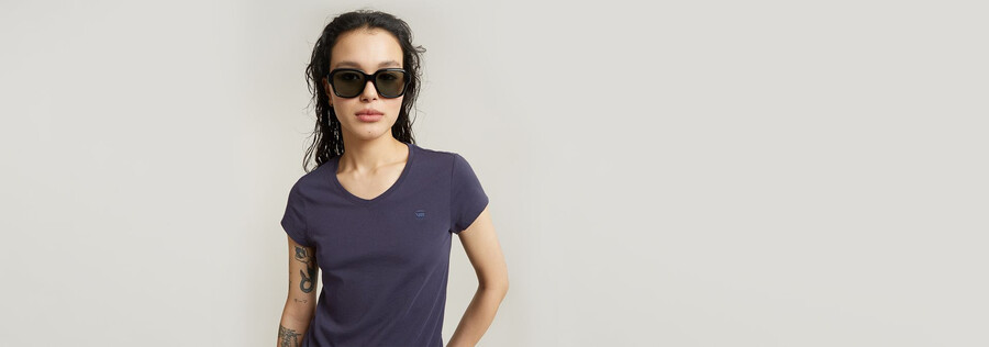 eyben slim v-neck top 2.0