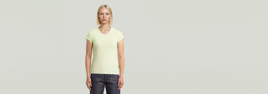 eyben slim v-neck top 2.0