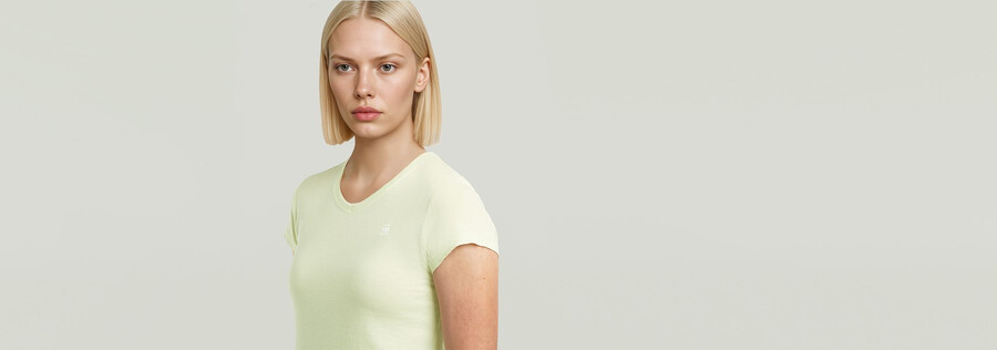 eyben slim v-neck top 2.0