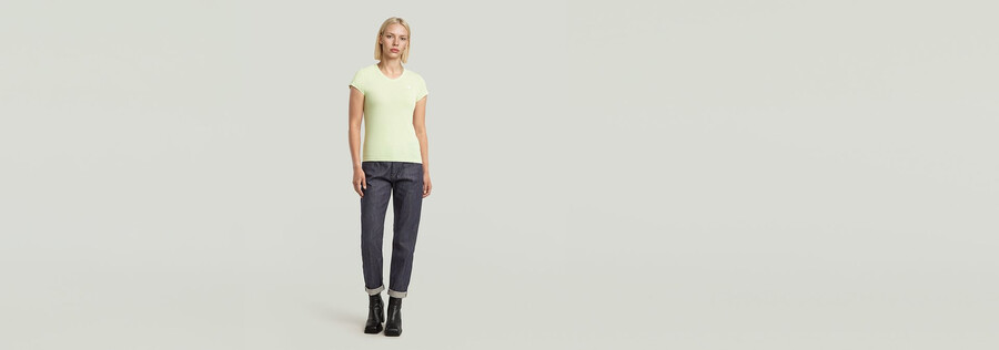 eyben slim v-neck top 2.0
