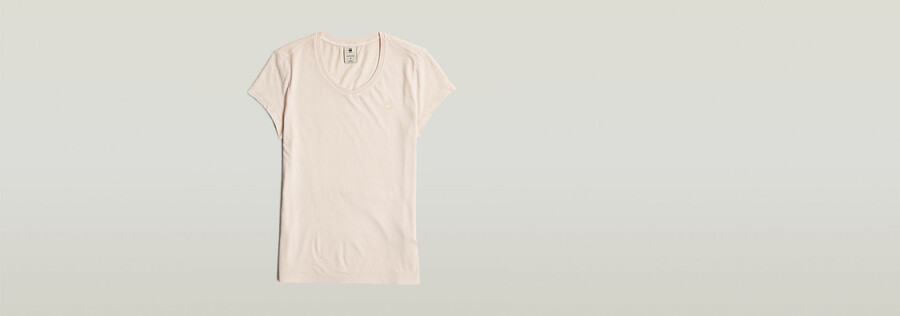 Überfärbtes eyben slim v-neck top 2.0