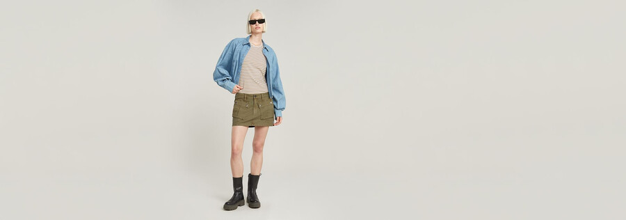 stripe eyben slim v-neck top 2.0