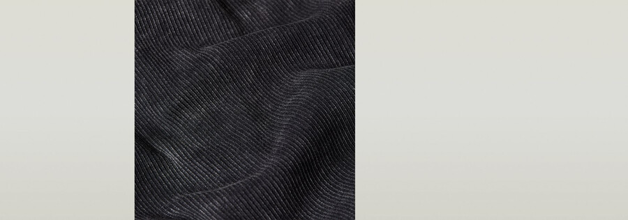 deep v overdyed henley slim top