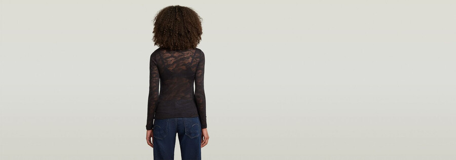 feines spitzen-aop-slim-top