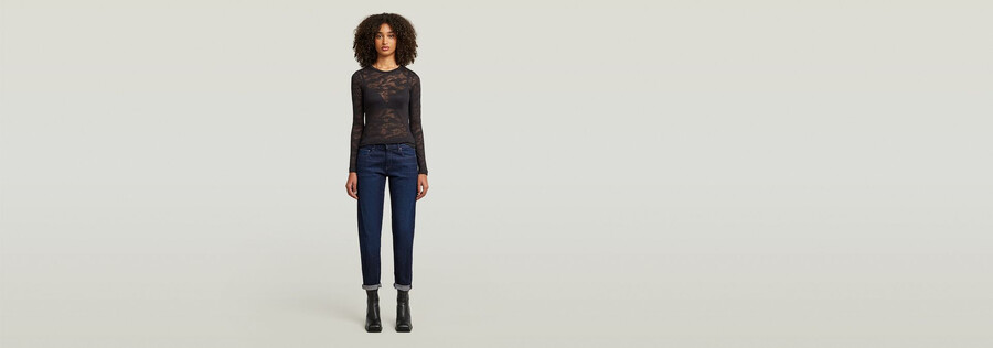 feines spitzen-aop-slim-top