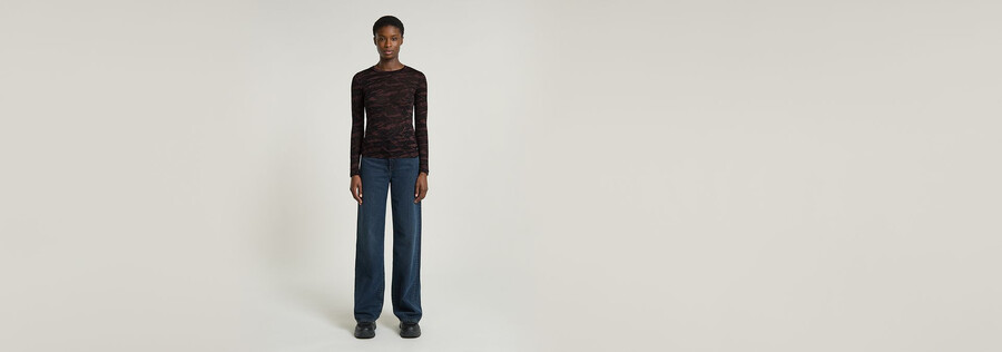 feines spitzen-aop-slim-top