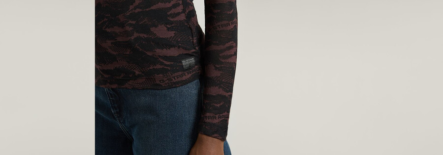 feines spitzen-aop-slim-top
