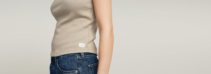 slim-top mit mikro-knopfleiste
