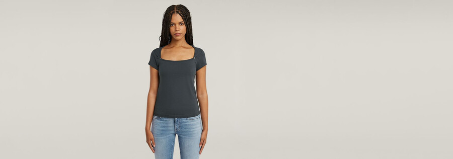 sweet heart slim top
