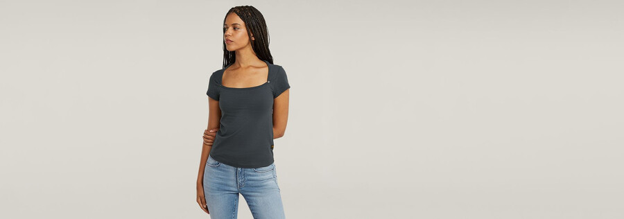 sweet heart slim top