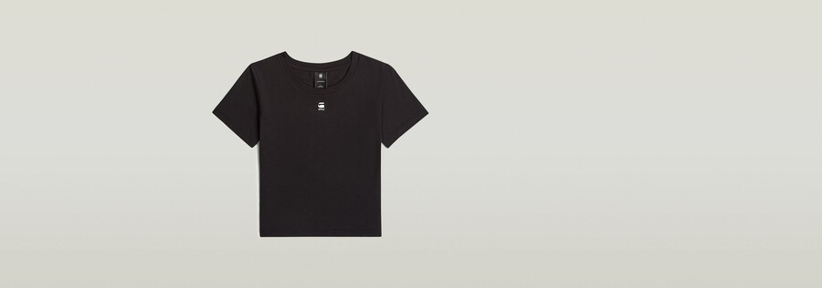 kurzes schmal geschnittenes top