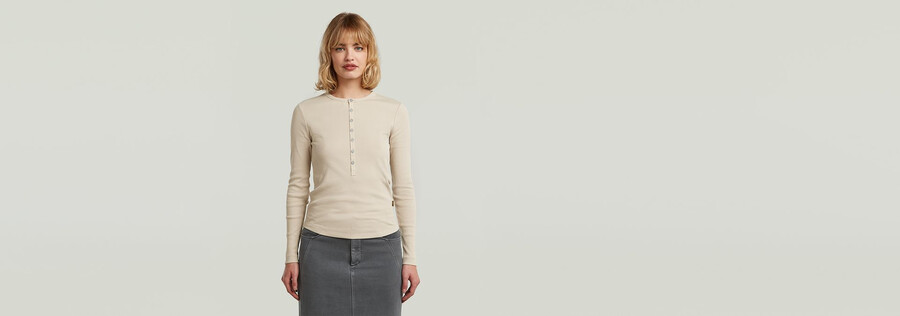 henley slim t-shirt