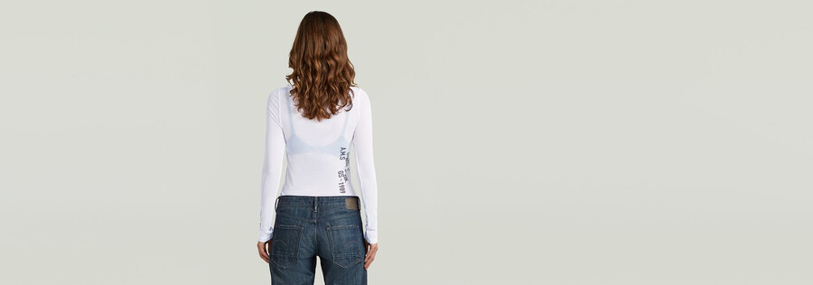 stencil boat slim t-shirt