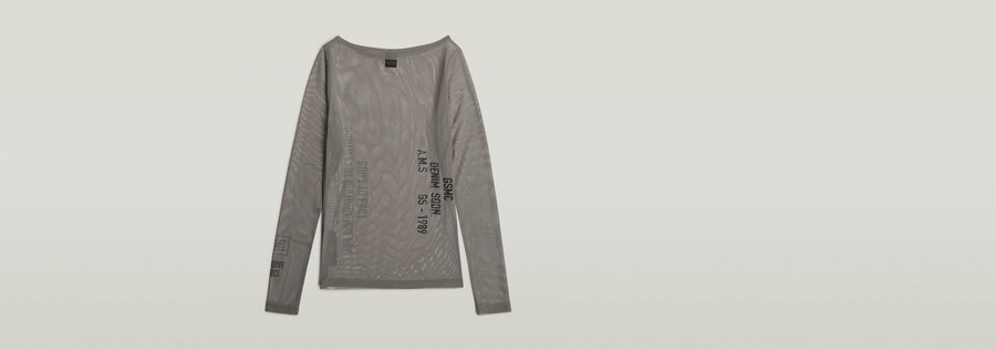 stencil boat slim t-shirt