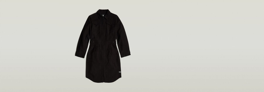 militärhemdkleid
