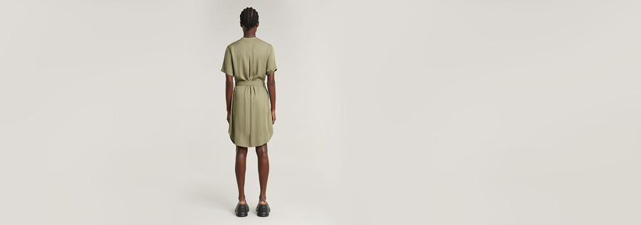 kleid mit gürtel